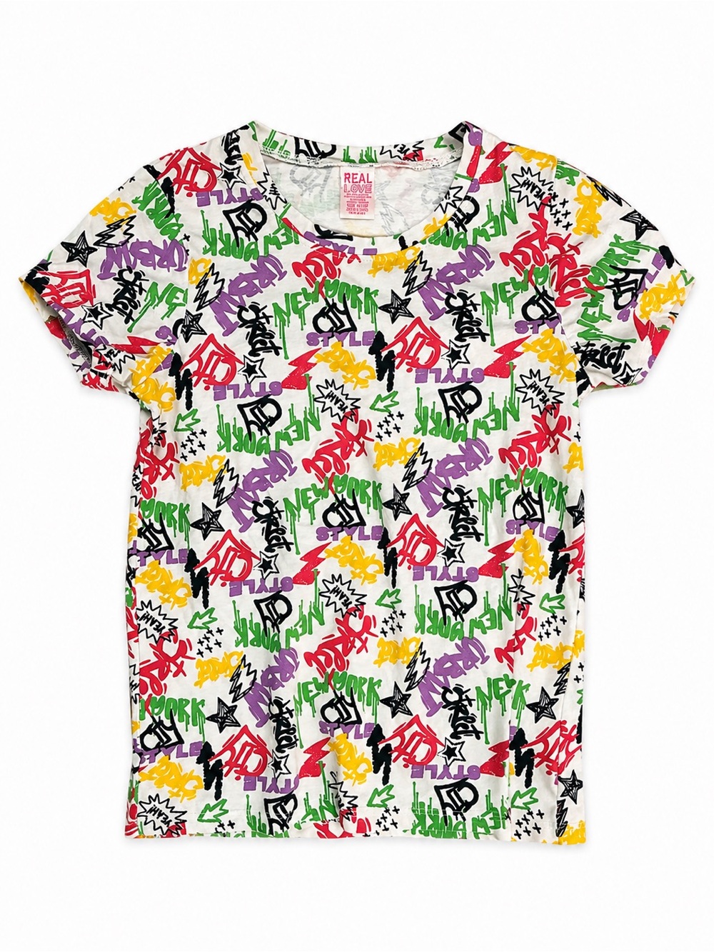 Kids Graffiti-Print Tee